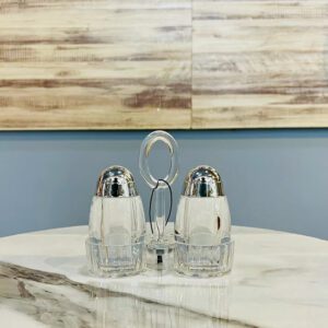 Enhance Your Kitchen with Our 2 Pcs Glass Spices Set