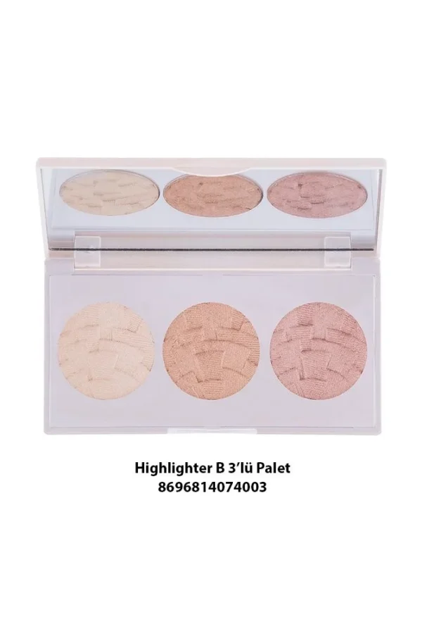 Gabrini Highlighter 3 IN 1 (Palette) B