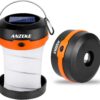 ANZEKE Solar Powered LED Camping Lantern