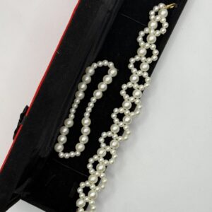 Luvetto – Handmade Gemstone & Crystal Pearl Bracelets (2 pc)