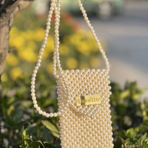 Luvetto-Pearl Handmade Crystal Beaded Bags
