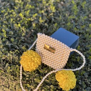 Luvetto-Beaded Luxury Pearl Crystal Handmade Bags