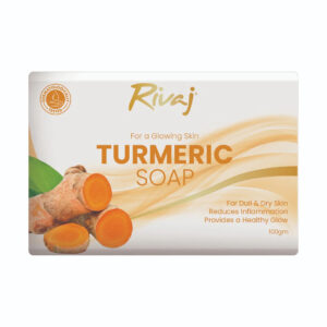 Rivaj UK Turmeric Soap For Glowing Skin 100g